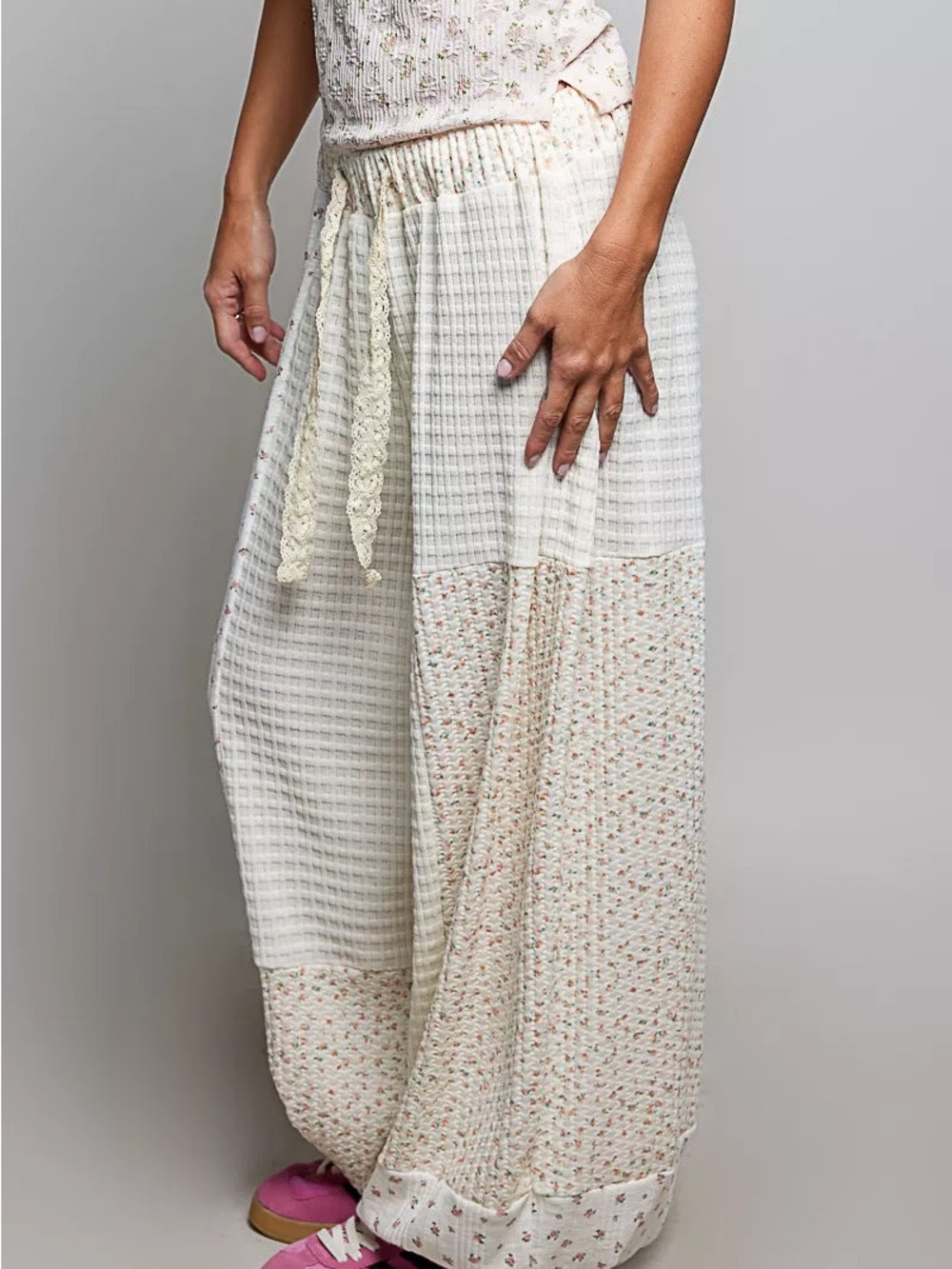 123. POL Joggers mixed fabric gorgeous!!!